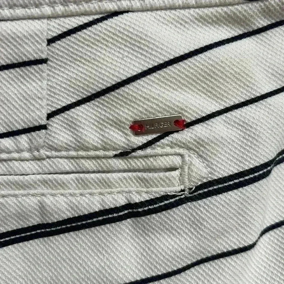 Tommy Hilfiger | White  striped sailer nautical shorts - Picture 11 of 11